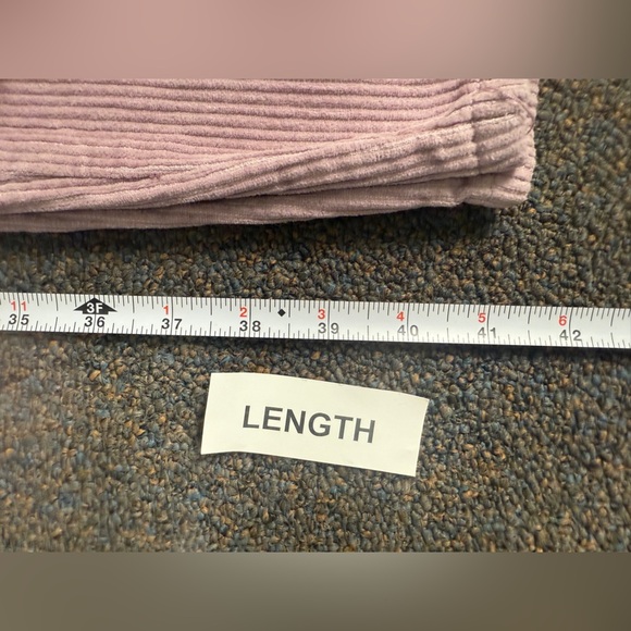 Empyre Woman’s Tori Pants Size 7 Pink Corduroy Relaxed Fit Skate Baggy Comfy Y2K - Picture 13 of 13